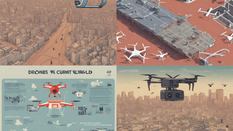 Drones vs o mundo atualmente e suas aplicações