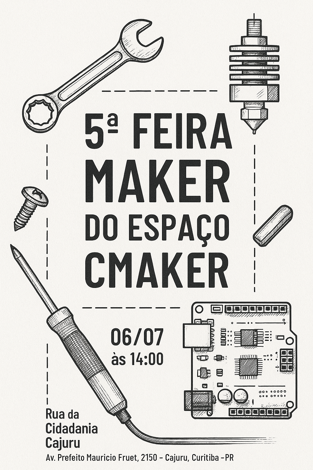 5ª Feira Maker do Espaço CMAKER