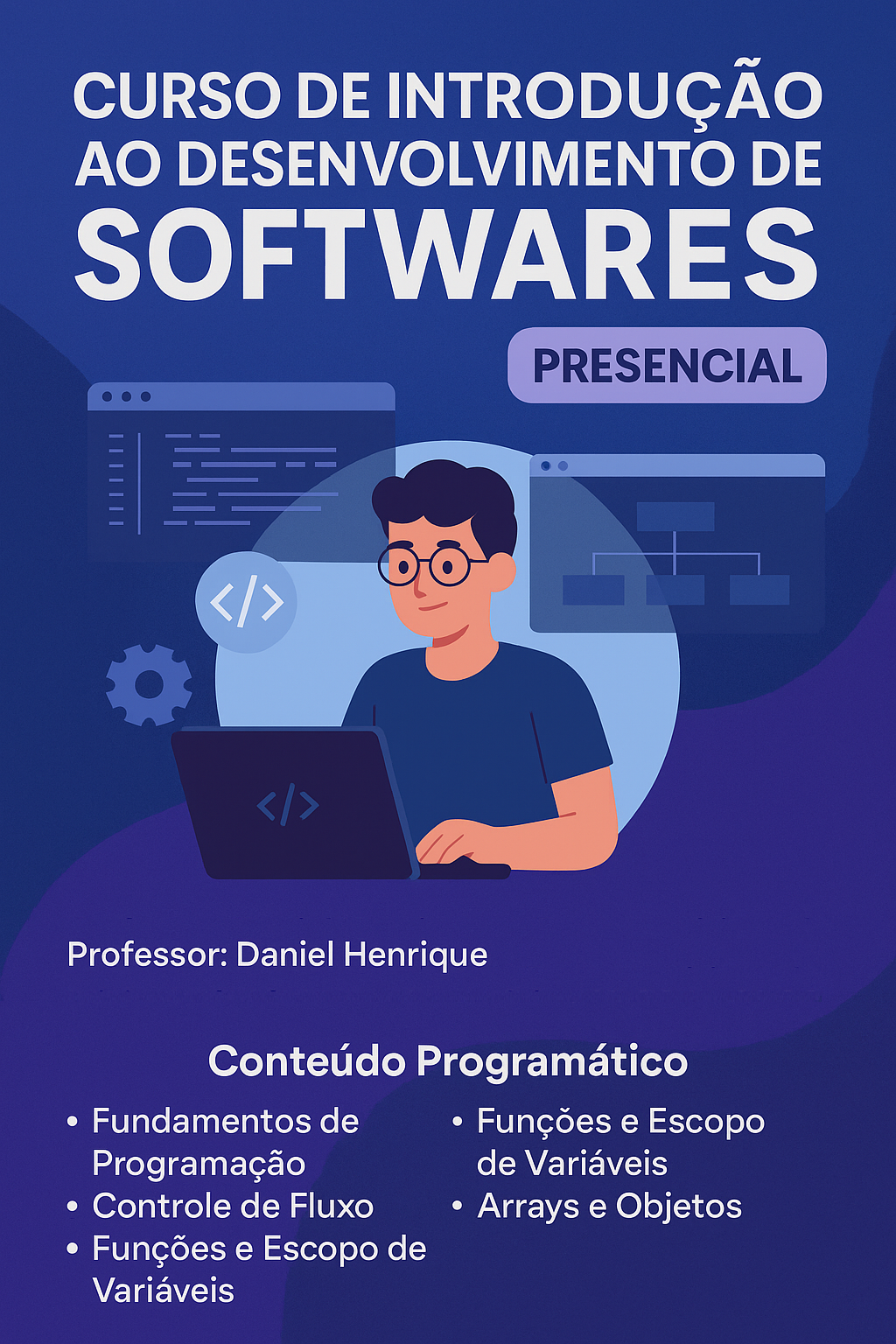 Curso de Introdução ao Desenvolvimento de Softwares (presencial)