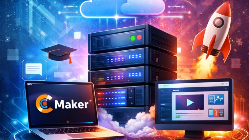 CMaker agora está em um servidor VPS exclusivo